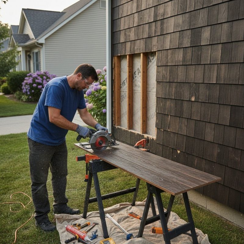 Shiplap Siding Repair detail